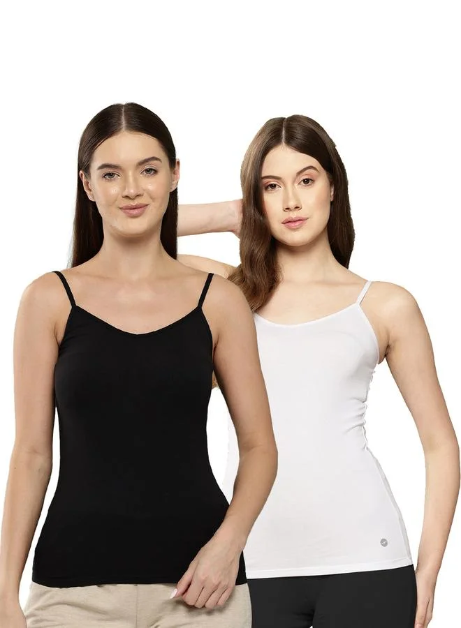 Leading Lady Leading Lady Pack of 2 - Solid Cotton Camisole