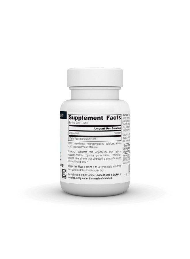 Source Naturals Vinpocetine Tablets, Supports Cognitive Performance*, 10 mg - 120 Tablets - Image 2