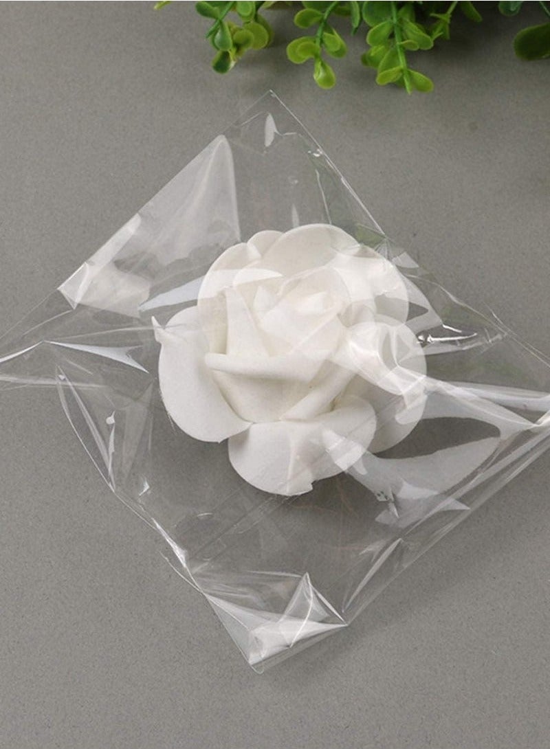 Transparent self sealing cellophane bags for cookies biscuits products foods and candy size 4 x 6 inches 200 pieces  - Image 4