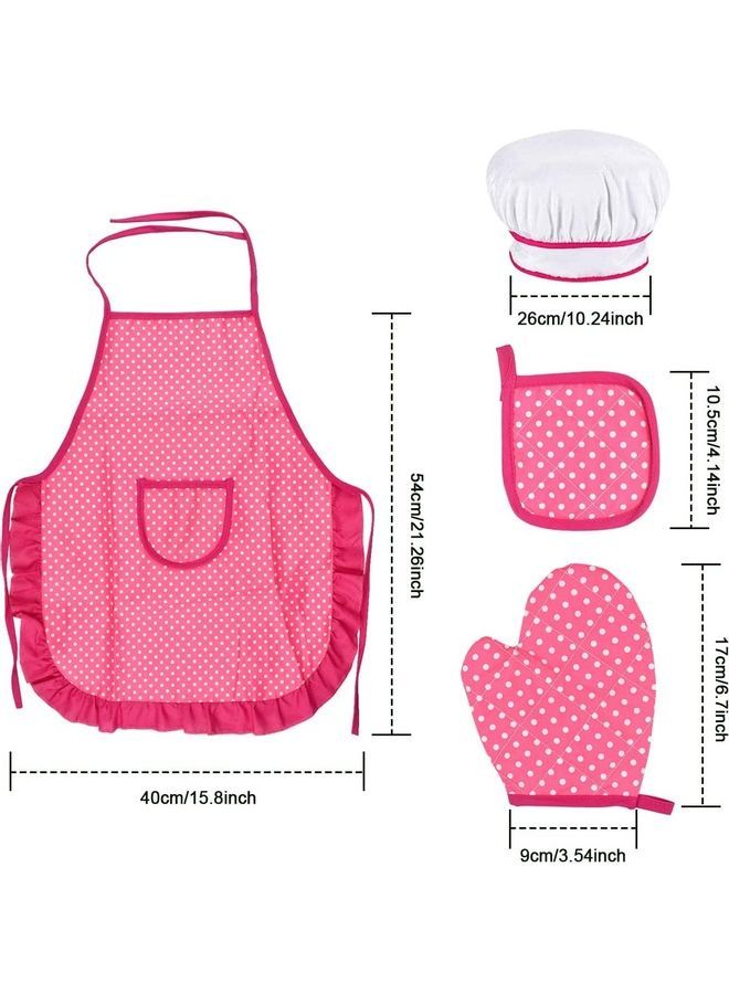 NIBEMINENT 4-Piece Children Apron Set - Image 2