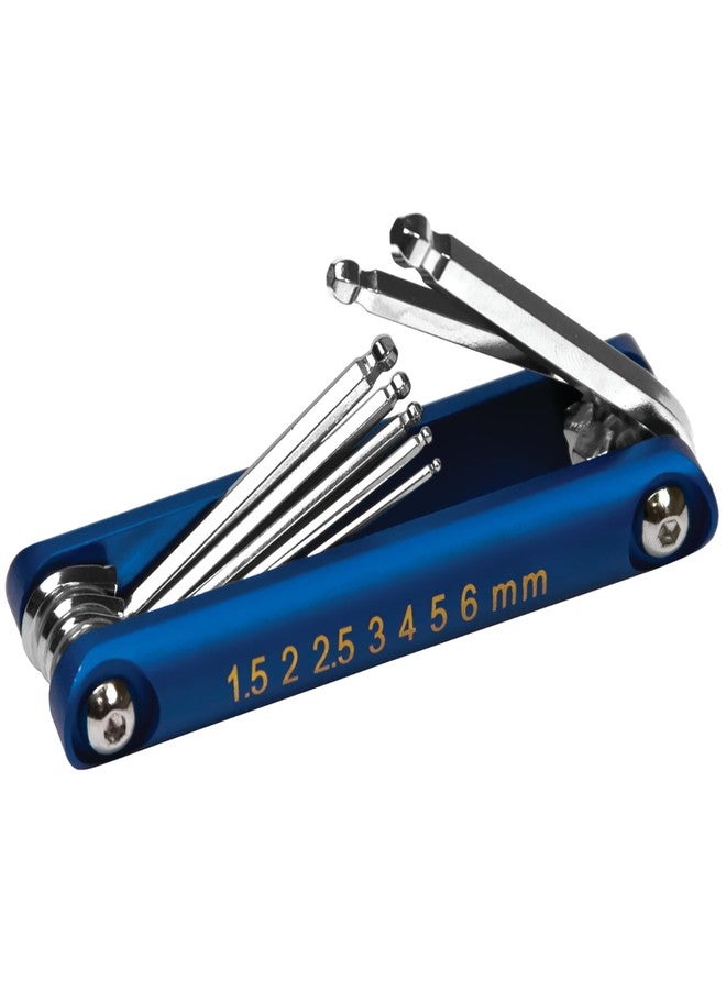 Performance Tool 20148 Metric Long Arm Hex Key Set - Chrome Vanadium Steel for Strength and Durability with Ball Ends and Anodized Aluminum Handles - Image 2