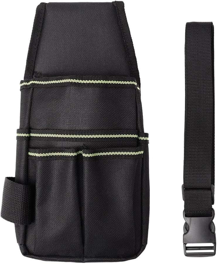 حقيبة أدوات متينة قابلة للتعديل مع جيوب متعددة للكهربائيين والنجارين والفنيين - Image 4