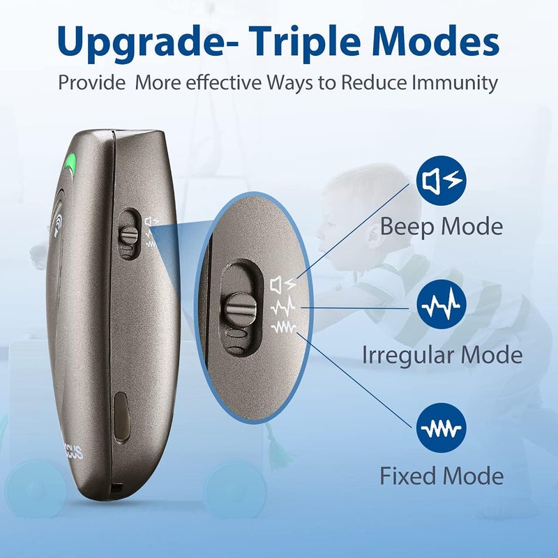 MODUS Ultrasonic Dog Barking Deterrent, 2-in-1 Dog Training and Bark Control Device,Bark Collar Alternative Anti-Barking Device,Most Effective Behavior Aid - Barking Silencer Indoor/Outdoor - Image 2