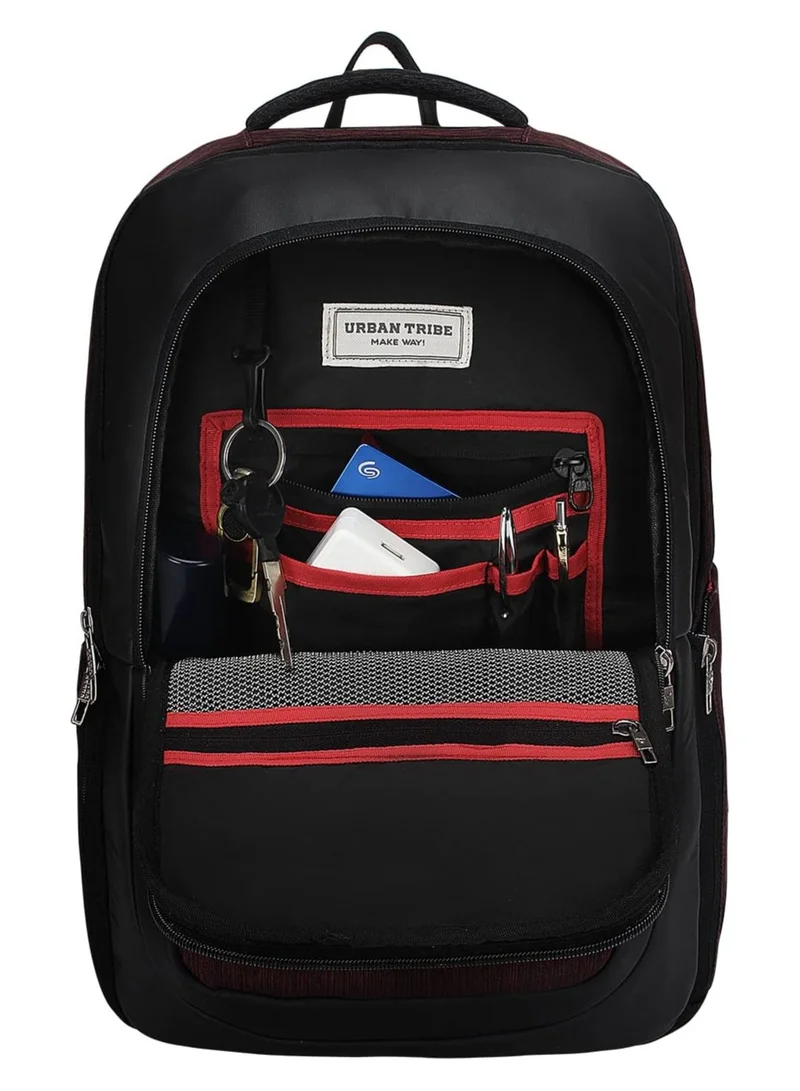 URBAN TRIBE URBAN TRIBE Rumble Laptop Backpack For Men & Women, Maroon, M, Office Bag