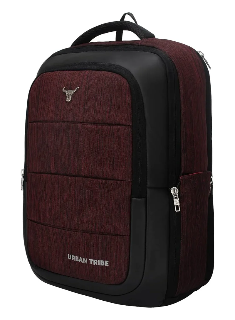URBAN TRIBE URBAN TRIBE Rumble Laptop Backpack For Men & Women, Maroon, M, Office Bag