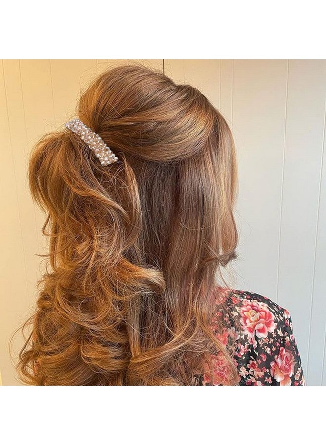 FASOTY 8 Pieces Fashion Hair Clips Elegant Hair Barrettes For Women And Girls Sparkly Rhinestones Flower Hair Clips French Style Fancy Vintage Hair Accessories For Women And Girls - Image 5