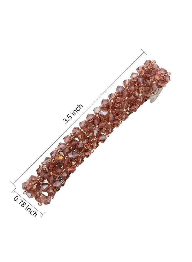 FASOTY 8 Pieces Fashion Hair Clips Elegant Hair Barrettes For Women And Girls Sparkly Rhinestones Flower Hair Clips French Style Fancy Vintage Hair Accessories For Women And Girls - Image 3