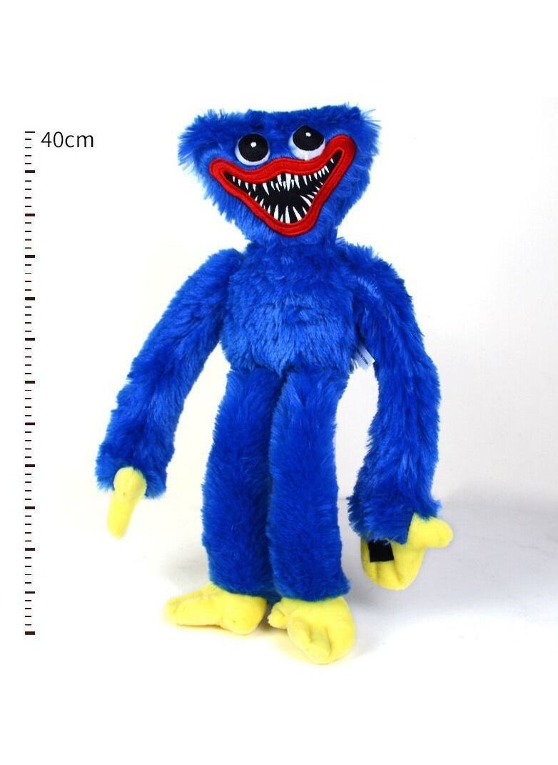 Y&D - Poppy Playtime Plush Toy Character Huggy Wuggy Doll blue - Image 1