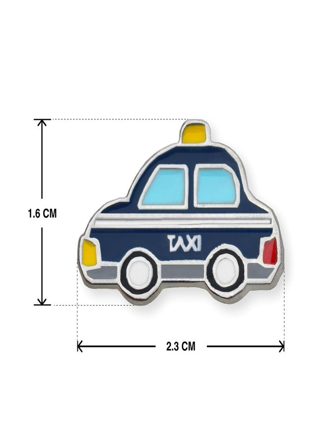 FURE Urban Vehicles Enamel Pins - Set of 3 Multi-colour Metal Enamel Pins for Men & Women - Image 2