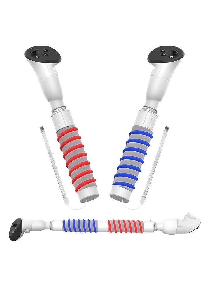 Raxoom For culus Quest 3 Controller Accessories, Controller Extension Grips for VR Game Gorilla Tag Long Arms Sticks,Beat Saber Handle  - Image 1