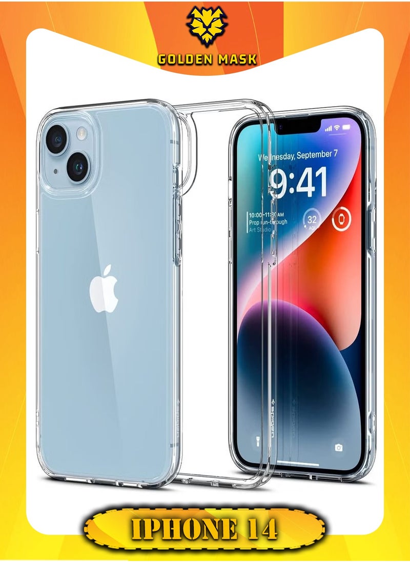 Generic for Apple iPhone 14 (2022) Ultra Hybrid Case Designed - Crystal Clear  - Image 1