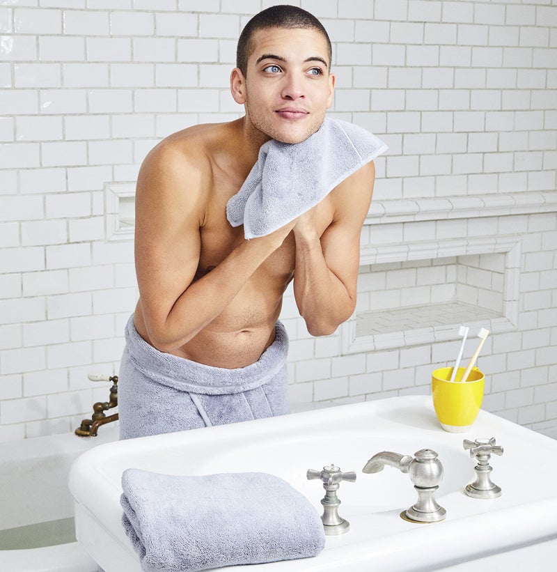 Brooklinen منشفة استحمام تركية فاخرة من بروكلينين - مجموعة من 2، رمادي دخاني، 100% قطن | أفضل مناشف سبا فاخرة - Image 5