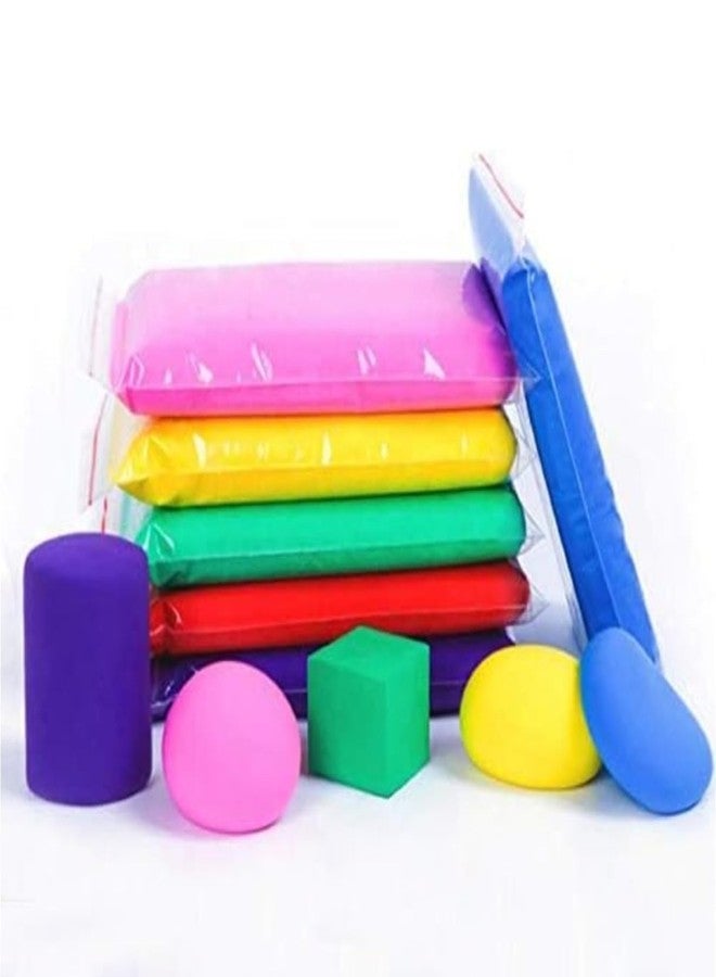 MALL Sky MALL Non-Toxic Modeling Clay for Kids – Pcs 6 Bright Colors | Soft, Reusable & Easy to Mold Pcs 6 - Image 1