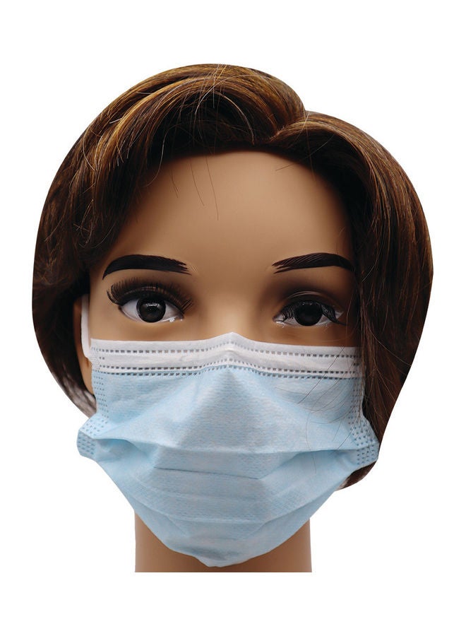 NIBEMINENT 100-Piece Medical Face Mask For Kids Blue and Pink - Image 3