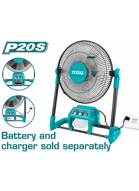 20V Charging Fan Without Battery And Charger Size 13 Inch