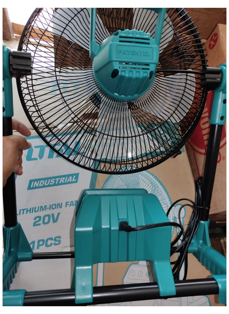 TOTAL - 20V Charging Fan Without Battery And Charger Size 13 Inch - Image 1