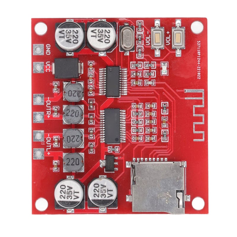 DC 12 24V لوحة مكبر الصوت ثنائي القنوات 2x15W وحدة SMD لمكبر صوت لاسلكي منزلي - Image 3