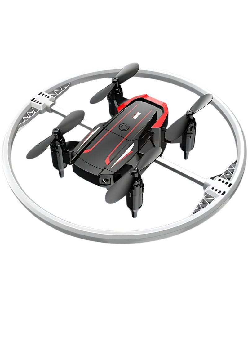 RC Mini Stunt Rolling Drone with Colorful Lights - 360° Rotation & Obstacle Avoidance for Teens & Adults RC Mini Stunt Drone Colorful Lights Drone 360-Degree Rotation Drone Black Color