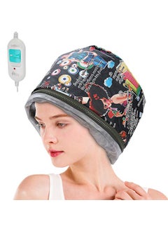 ZJchao hair oilHair Steamer Cap 3 Gears Electric Hair Deep Conditioning Heating Oil Treatment Baking Hat Nourishing Hair Care Tool Spa Hot Head Care for Home UseUS 