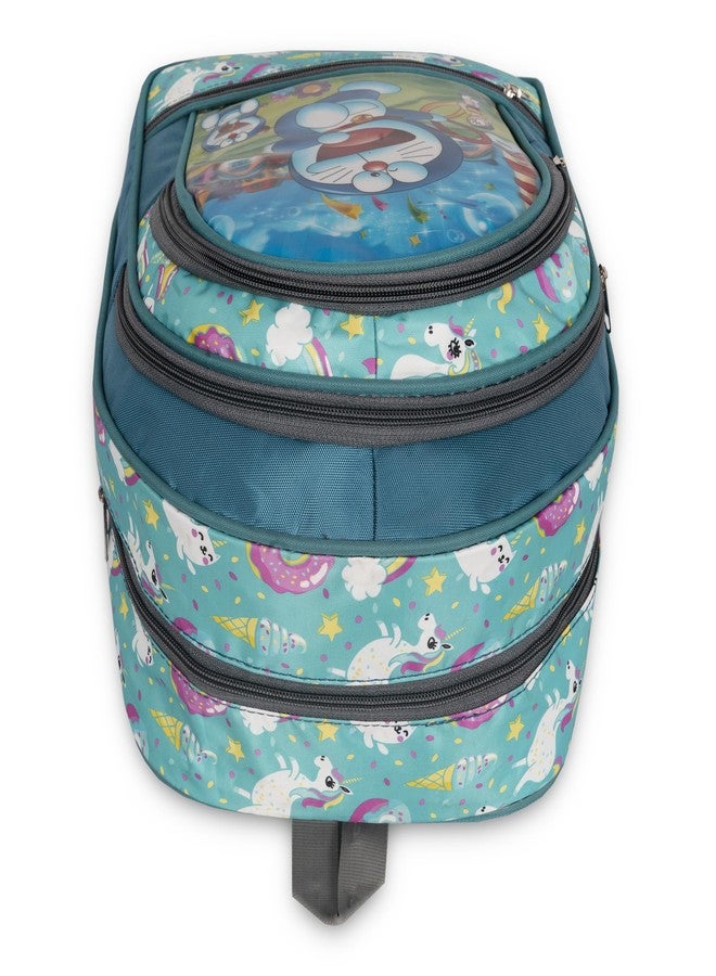 Nyfee 3D Printed Doraemon School Bag/Backpack for Boys and Girls with 3 Large Compartment & Fully Padded Handles (Ben10) - Image 3