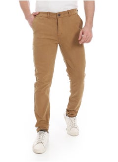 Andora Plain Gabardine Fit Trousers _ Camel  - Image 1