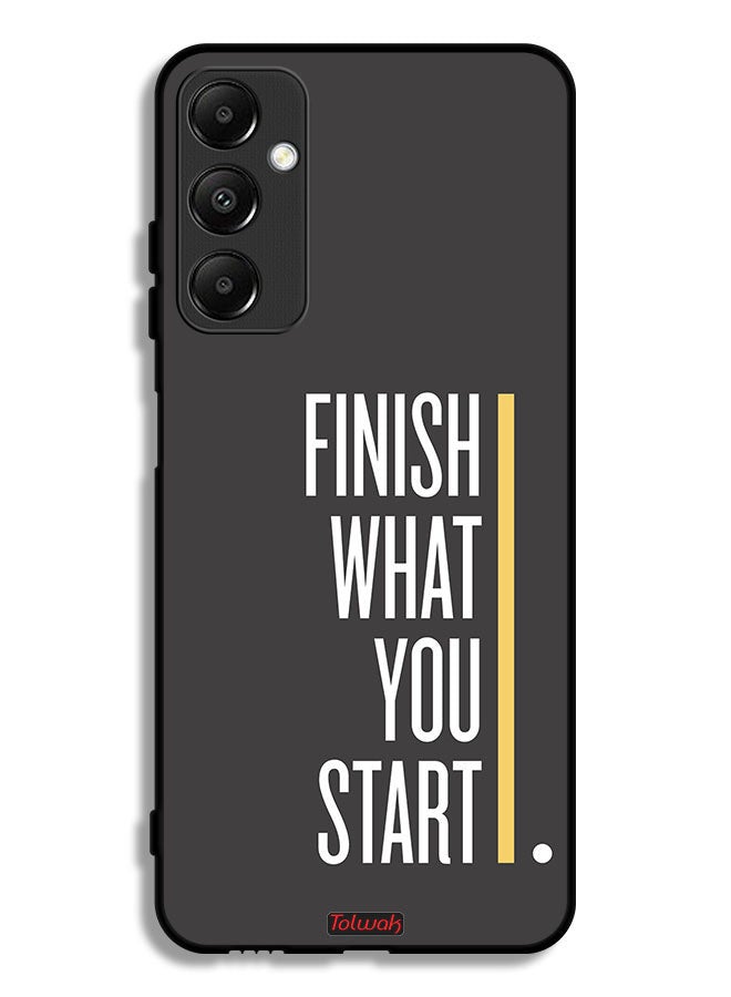Tolwak Samsung Galaxy A05s Protective Case Cover Finish What You Start - Image 1