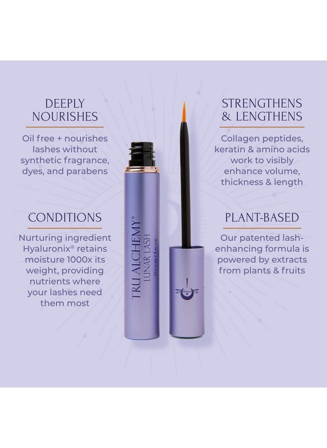 Tru Alchemy - By Tru Alchemy - Lash Boost Serum For Longer Voluminous Lash Lengthening Eyelash Repair - Lash Serum Lash Primer - Lash Conditioner & Enhancing W/Keratin, Collagen, & Hyaluronic Acid - 3Ml - Image 1