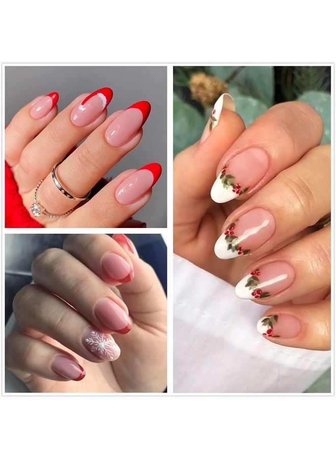 AILLSA Gel Nail Polish - Natural Nude Gel Polish Sheer Pink Neutral Color Jelly Nail Polish Gel Soak Off U V Gel Top Coat Nails for Nail Art French Manicure at Home 0.51 Fl Oz /GB49 - Image 4