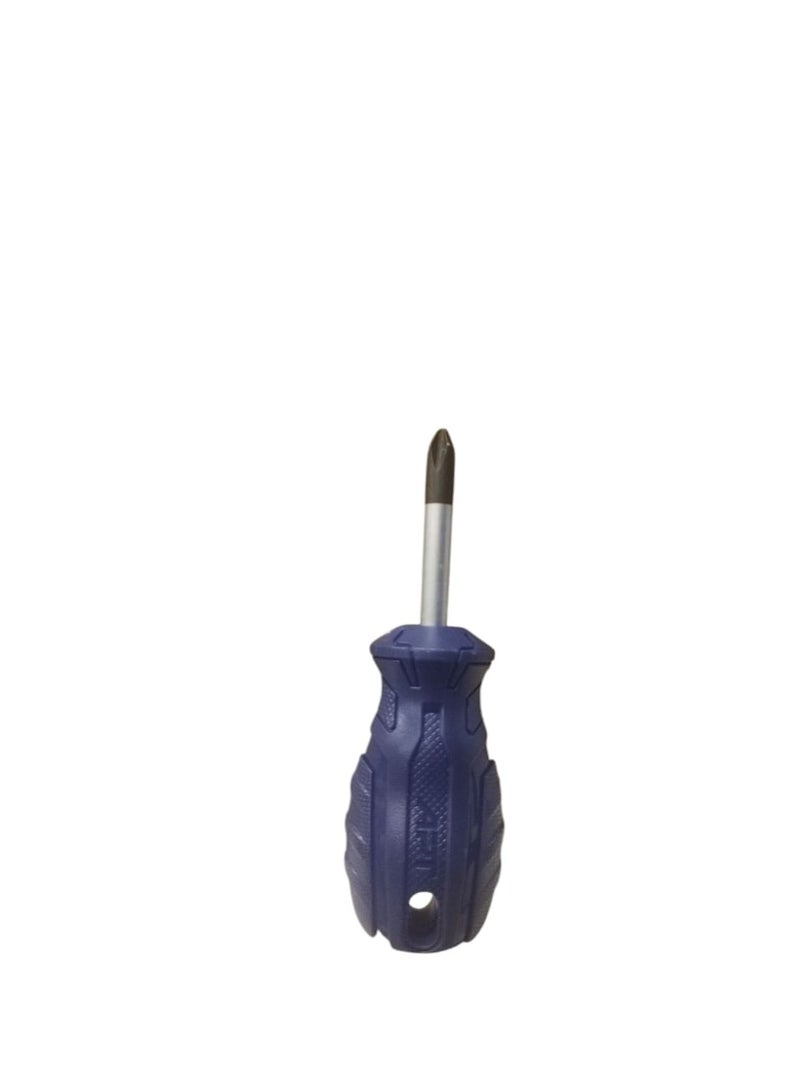 APT Screwdriver with blue Handle , short slot, 5.5 mm, 1 piece,