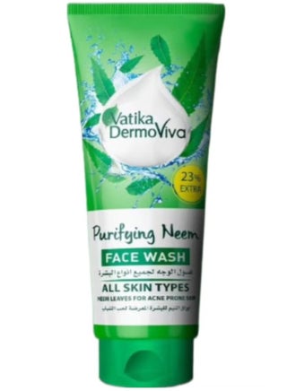 DermoViva Neem Face Wash for Acne Prone Skin 150ml + 35ml Extra - pzsku/ZCCB59F97EA3AA18BB6ADZ/45/1748523631/8fe6ea8e-ac36-436d-acfd-f176ac4c345f