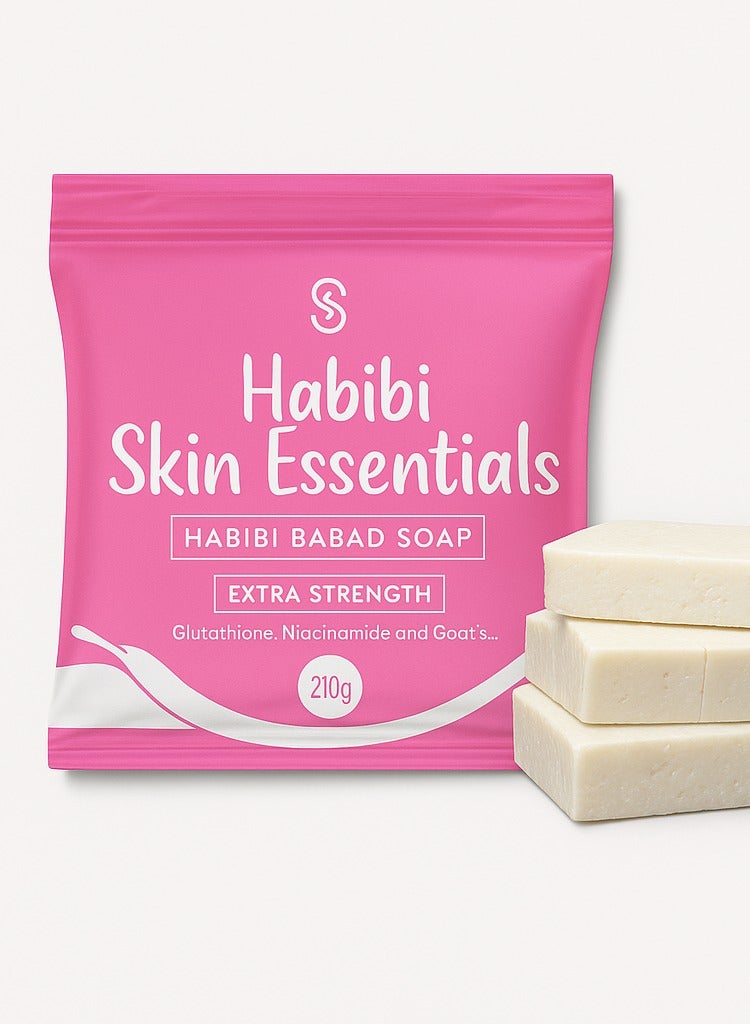 HABIBI صابون باباد لتفتيح البشرة هبيبي – 210 جرام - Image 1