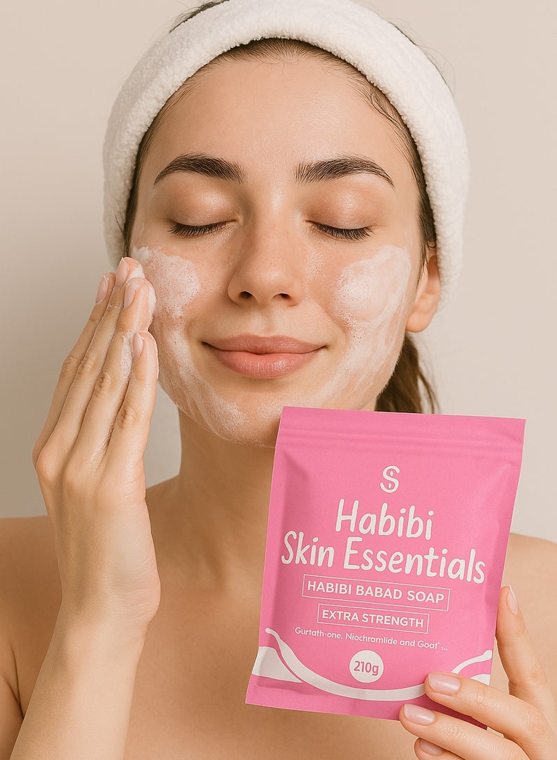 HABIBI صابون باباد لتفتيح البشرة هبيبي – 210 جرام - Image 2