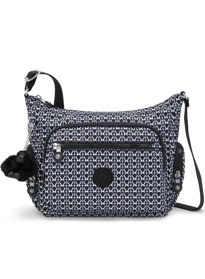 كيبلينغ حقيبة كروس بودي كبيرة بطبعة غابي المميزة