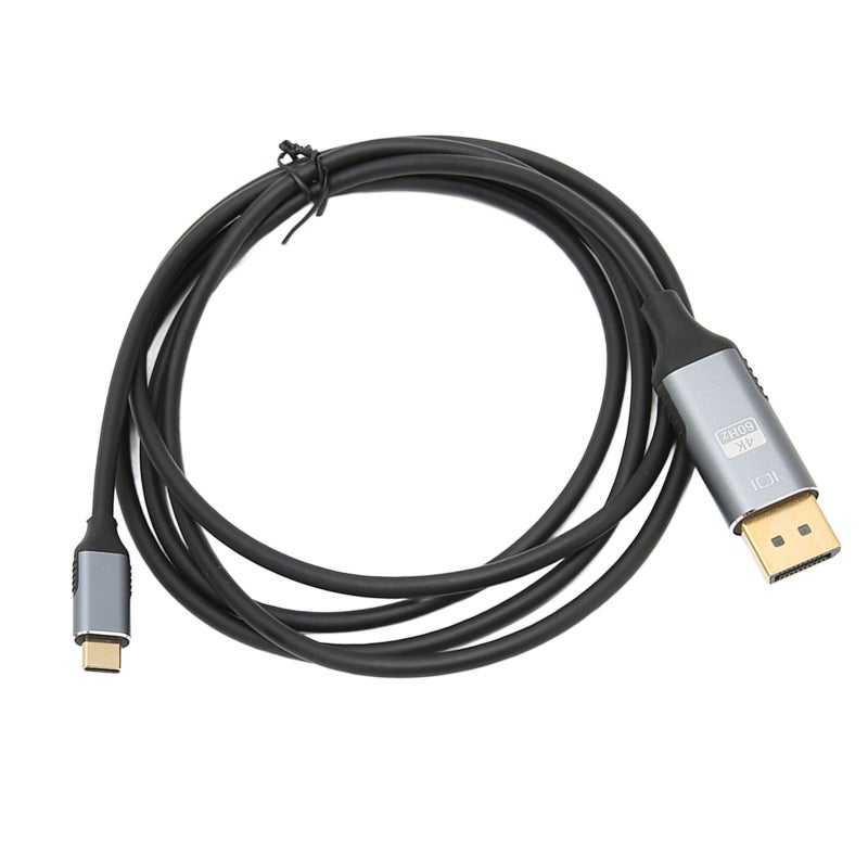 محول USB C إلى DisplayPort: عرض 4K بمعدل 60 هرتز ونطاق ترددي 10 جيجابت في الثانية - موصلات مطلية بالذهب عيار 24 قيراط. محول شاشة USB C يعمل بمجرد التوصيل للمنزل والمكتب والألعاب وأجهزة اللابتوب والحواسيب المكتبية والهواتف المحمولة والأجهزة اللوحية. - Image 3