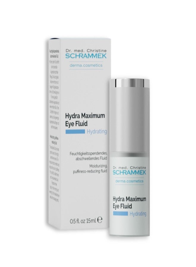 Schrammek Hydra Maximum Eye Fluid (0.5 fl oz) - Reduces Fine Lines, Wrinkles & Dark Circles – Under Eye Treatment - Hyaluronic Acid - Eye Care - Dr. Schrammek - Image 1