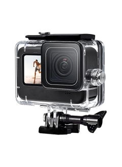 NIBEMINENT حافظة مقاومة للماء حتى عمق 60 متر لكاميرات HERO 12 Black/HERO 11 Black/HERO 10 Black/HERO 9 Black، غطاء حماية للغوص تحت الماء مع ملحقات حامل لكاميرا الحركة Go Pro Hero10 Hero9  - Image 1