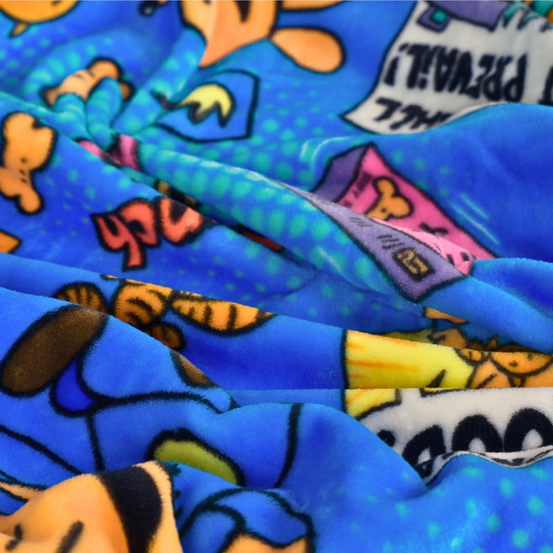Franco Dog Man Supa Book Kids Bedding Super Soft Cozy Plush Throw, 40 in x 50 in, (Officially Licensed Product) - Image 5