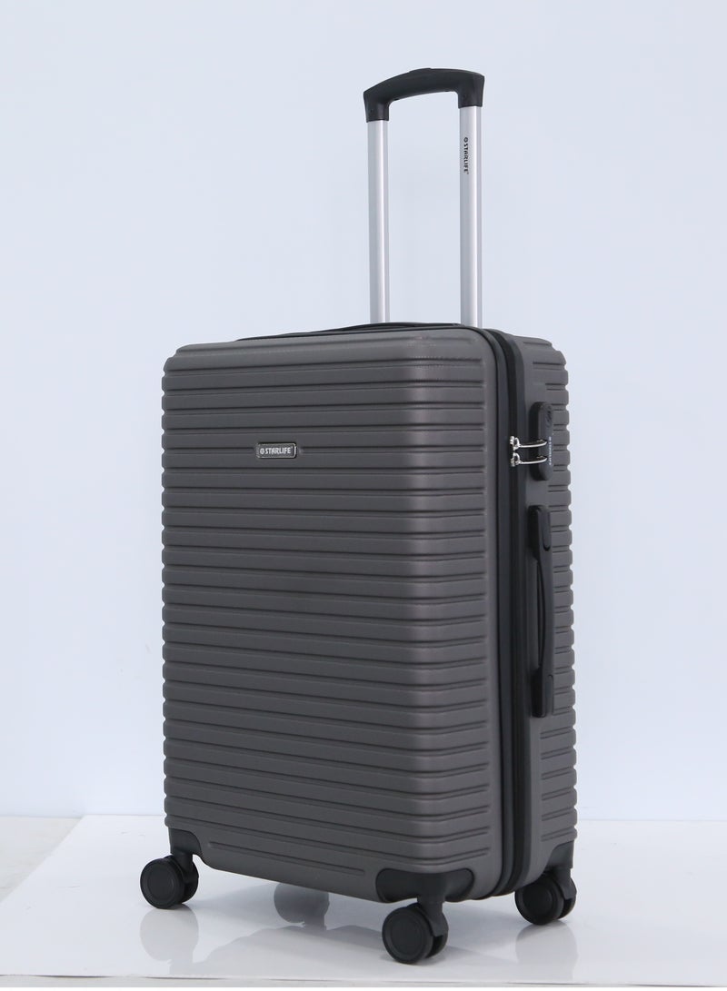 STARLIFE 3 Piece ABS Hard side Trolley Luggage Set Spinner Wheels with Number Lock - Image 5