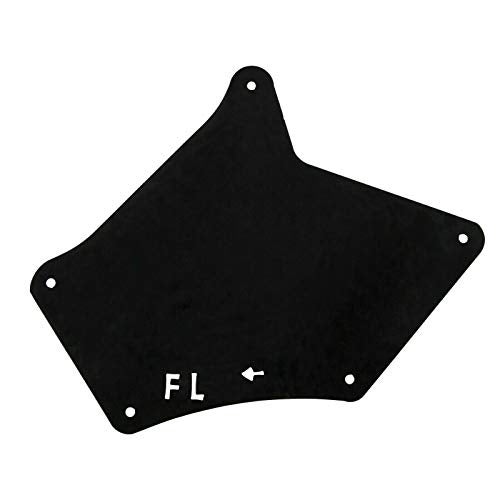 MOCW 4 Pcs Splash Shield with Clips Splash Guards Fender Liner Shields Fit for 2003-2020 Toyota 4Runner, for 2007-2014 FJ Cruiser, for 2003-2009 GX 470,for 2010-2018 GX 460 Fender Liners-Thicker - Image 5