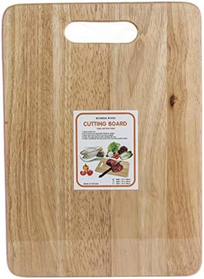 AKDC Wooden Cutting Board - Beige, 25 X 35 Cm - Image 1