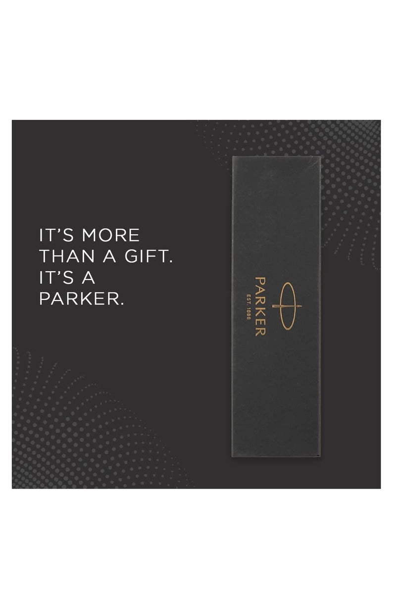 باركر قلم حبر جاف باركر فرونتير GT من الفولاذ المقاوم للصدأ - Image 3