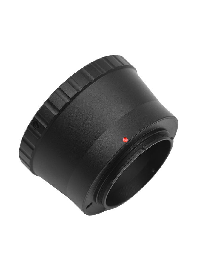 ANDOER - T2-M4/3 Metal Lens Mount Adapter Ring T/T2 Mount Lens Adapter Replacement for Panasonic DMC-G1/DMC-GH1/DMC-GF1 for Olympus EP1/EP2/EPL1 Micro 4/3 Mount Cameras - Image 1
