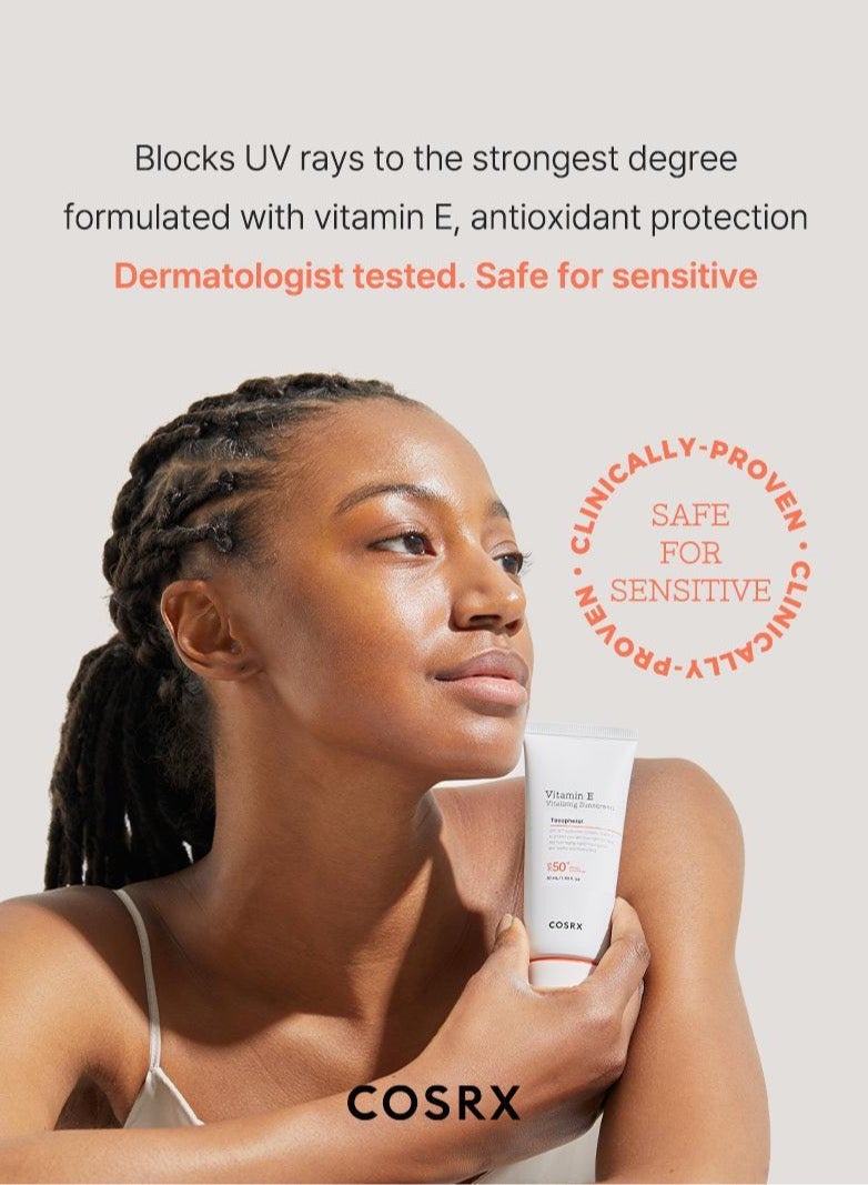COSRX Vitamin E Vitalizing Sunscreen SPF 50+ 50ml - Image 3