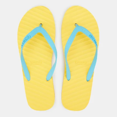CHUPPS Men's Banana Leaf Flip Flops