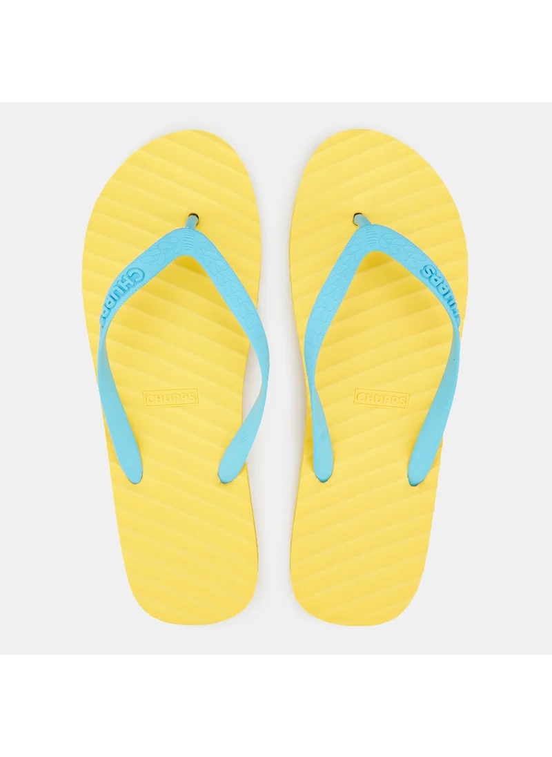 CHUPPS Men's Banana Leaf Flip Flops
