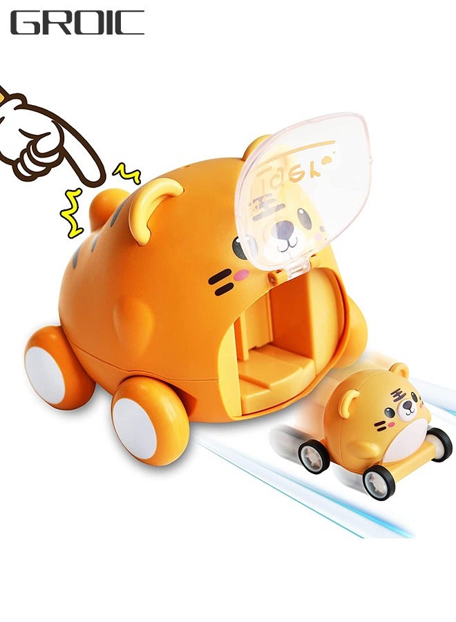 GROIC Catapult Car Toys for Kids,Pull Back Cars for Toddlers, Preschool Kids Car Launcher Toys ,Car Toys - Image 1