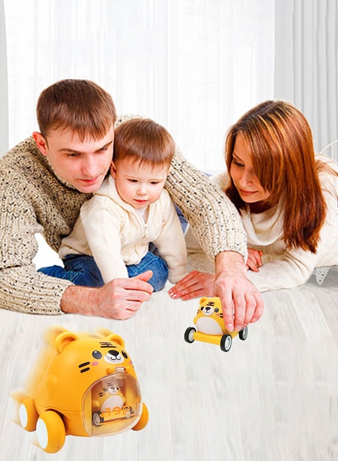 GROIC Catapult Car Toys for Kids,Pull Back Cars for Toddlers, Preschool Kids Car Launcher Toys ,Car Toys - Image 4