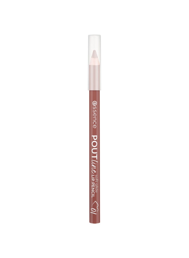 Essence Poutline Soft Glide Lip Pencil 01-Like To Mauve It - Image 1