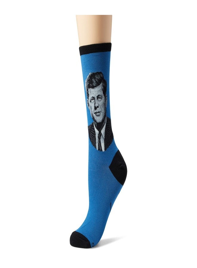 Socksmith President Jfk Blue 9-11 (Women's Shoe Sizes 5-10.5)