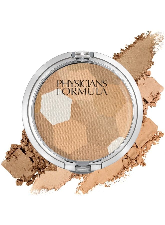 Physicians Formula Setting Powder Palette Multi-Colored Pressed Finishing Powder, Natural Coverage, Beige, Dermatologist Tested, Clinicially Tested - Image 1